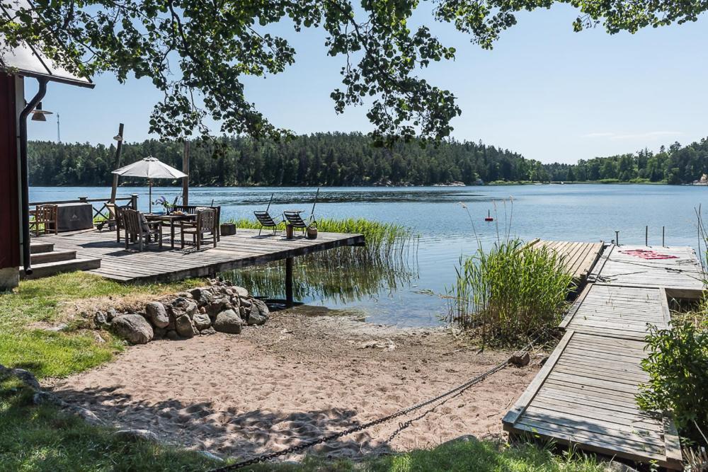 Sjoestuga Myttinge Vila Värmdö Exterior foto