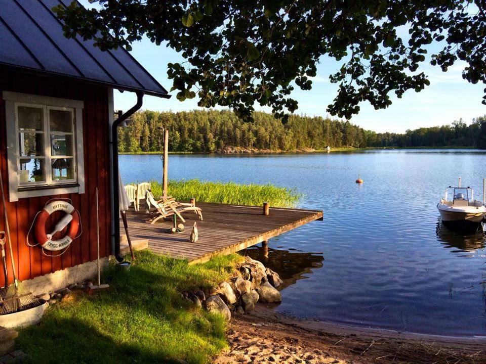 Sjoestuga Myttinge Vila Värmdö Exterior foto